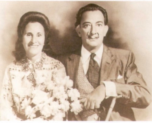 Gala y Dalí se casaron en secreto en el Santuario de los Ángeles en 1958