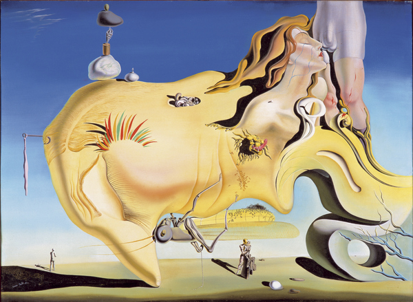 El Gran Masturbador, Salvador Dalí, 1929, Óleo sobre tela, Museo Reina Sofía, Madrid